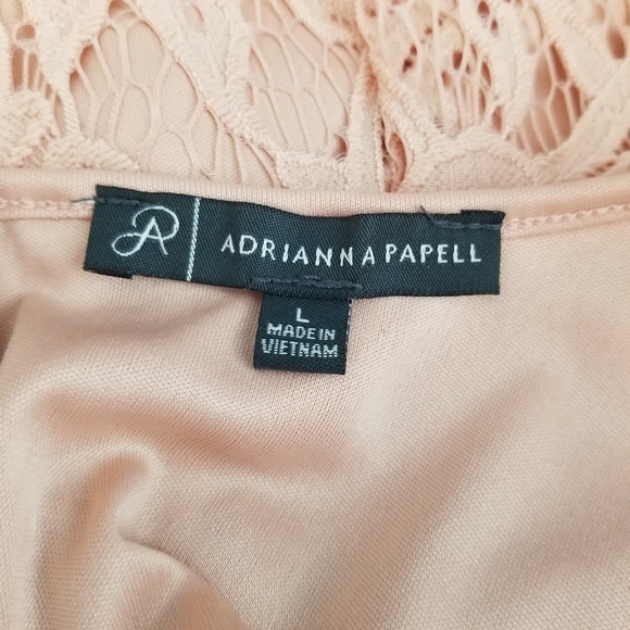 Adrianna Papell Lace Overlay Blouse - Picture 4 of 8